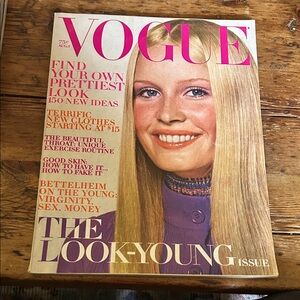 Vogue Magazine Cover - August 1,1970 with Kimberly